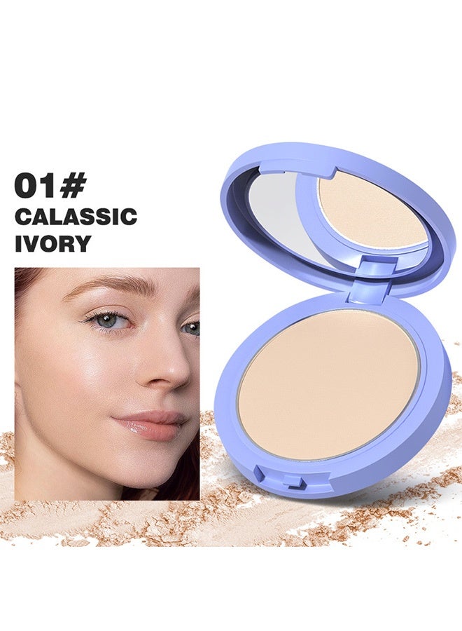 KAILINYA Japanese-style makeup powder for concealing blemishes and shaping features, water-resistant, sweat-proof, long-lasting, non-fading, 10g ( #CALASSIC IVORY ) - Image 2